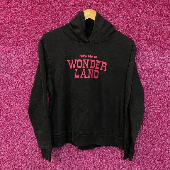 Take Me to Wonderland Down the Rabbit Hole Disney Hoodie S - Picture 3 of 4